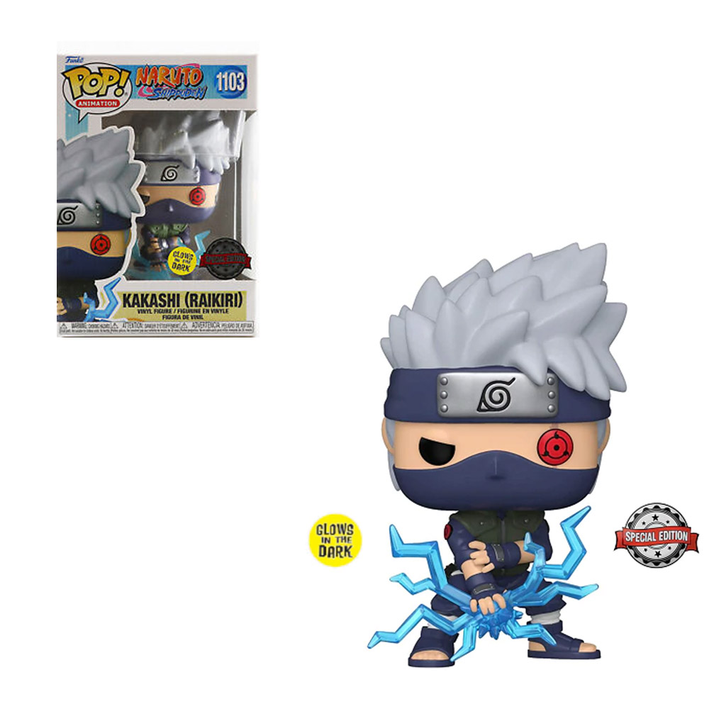 Funko Pop Naruto Kakashi Raikiri #1103 Glow Special Edition