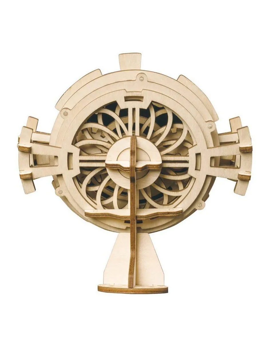 Calendario Perpetuo Robotime Engranes Madera Móvil Bloques LK201