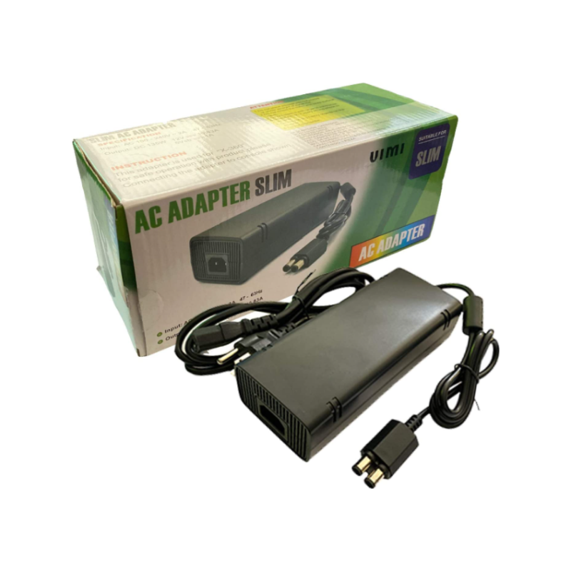 Fuente Para Xbox 360 Slim Generica Color Negro