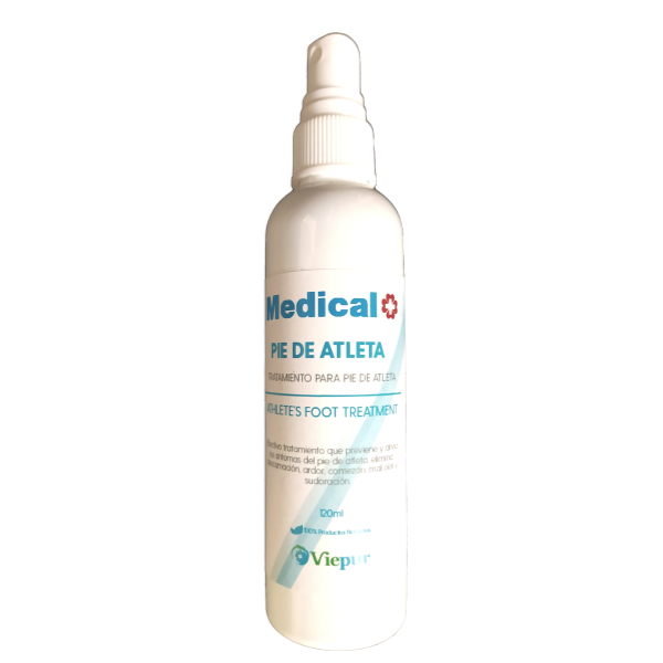 Tratamiento Pie De Atleta. Pack Con 3 Unidades - 120 Ml C/u