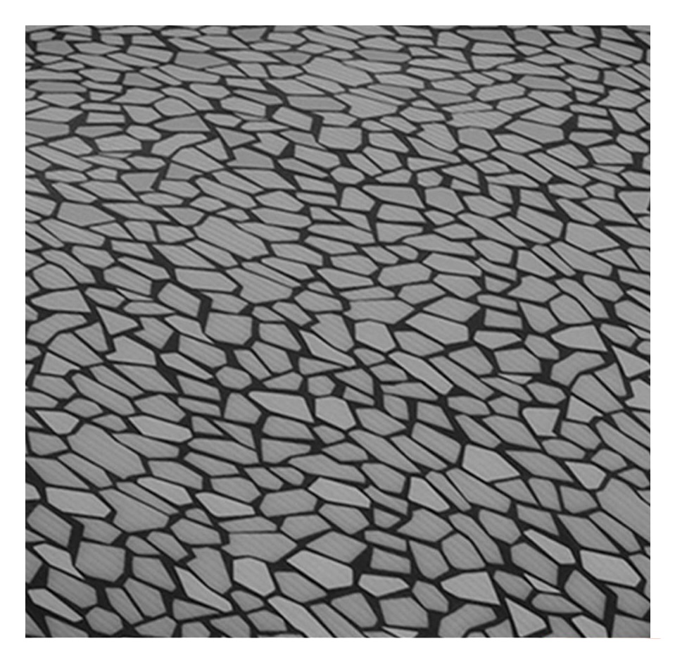 Toldo Techo de Policarbonato Tipo Vitral para Puerta O Ventana 125 X 70 Cm Aleros