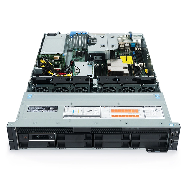 Dell-caja de chasis Poweredge R540 2U, servidor Intel Xeon bronce 3104
