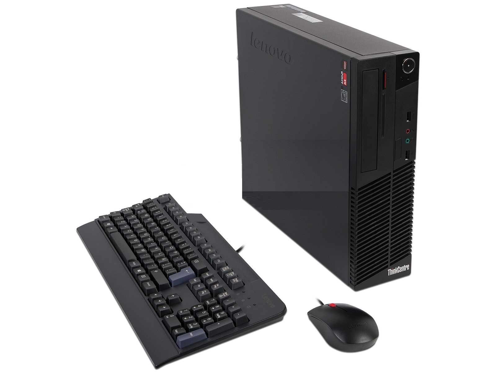 PC Lenovo ThinkCentre M79 3.5 GHz AMD A8 Negro SFF 16 GB Ram, 500 GB Disco duro Con Windows 10 Con Monitor de 22pulgadas Equipo Clase A, Reacondicionado