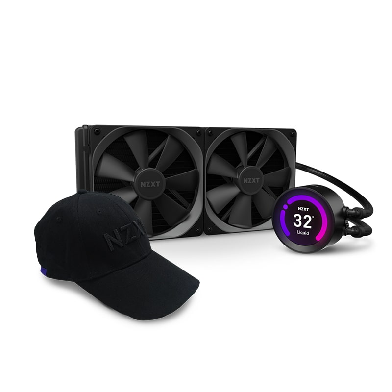 Sistema de enfriamiento NZXT Kraken Z63 + Gorra