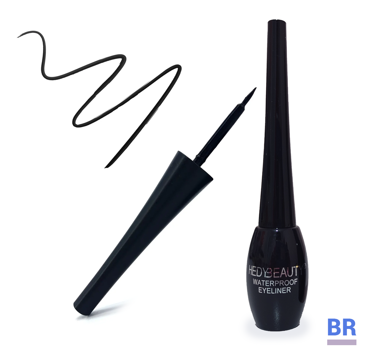 DELINEADOR NEGRO INDELEBLE PLUMON CONTRA AGUA LARGA DURACIÓN