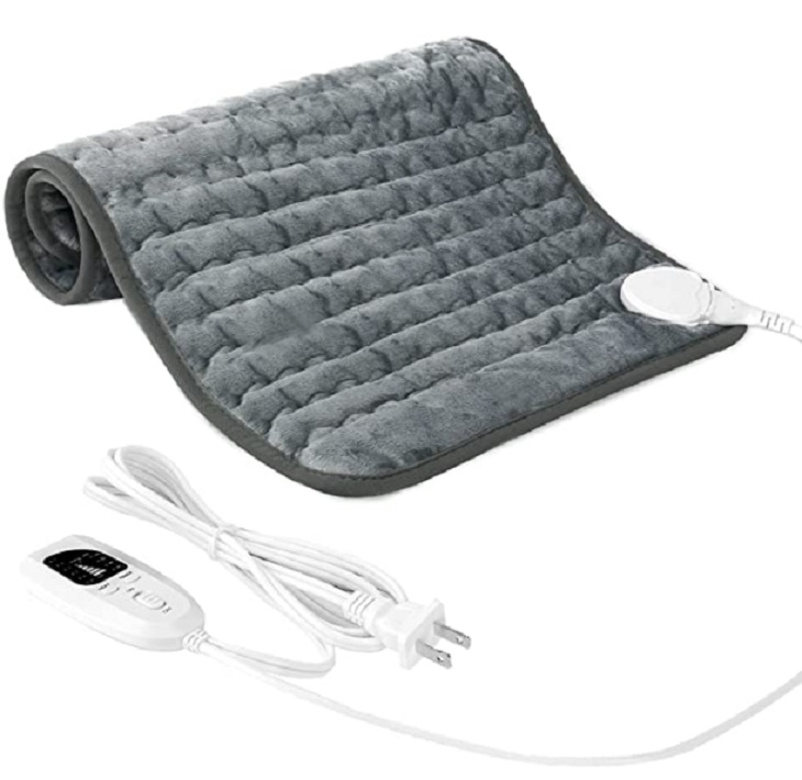 Almohadilla Térmica para Alivio de Dolores  Musculares Gris