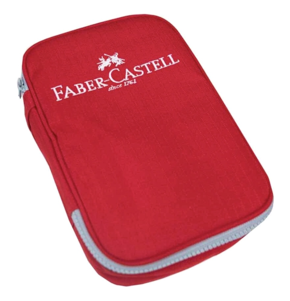 Faber Castell Estuche Escolar con 34 Piezas, colores