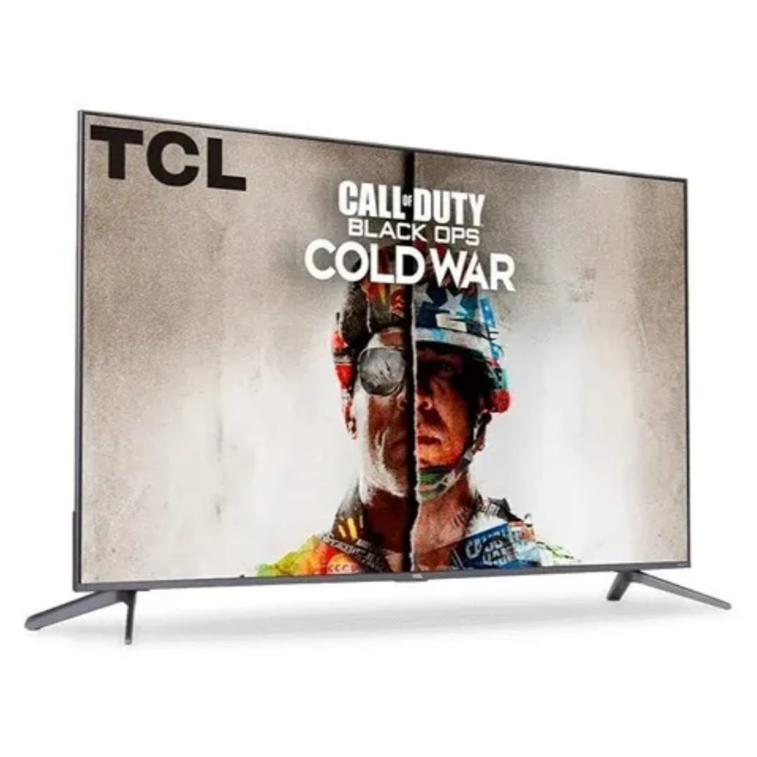 Pantalla Tcl 55'' Ultra Slim Qled 4k Uhd Hdr 60hz Roku Tv