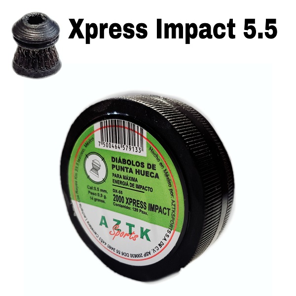 Nuevo Diábolo Xpress Impact 5.5 Hecho En México Lata Con 120