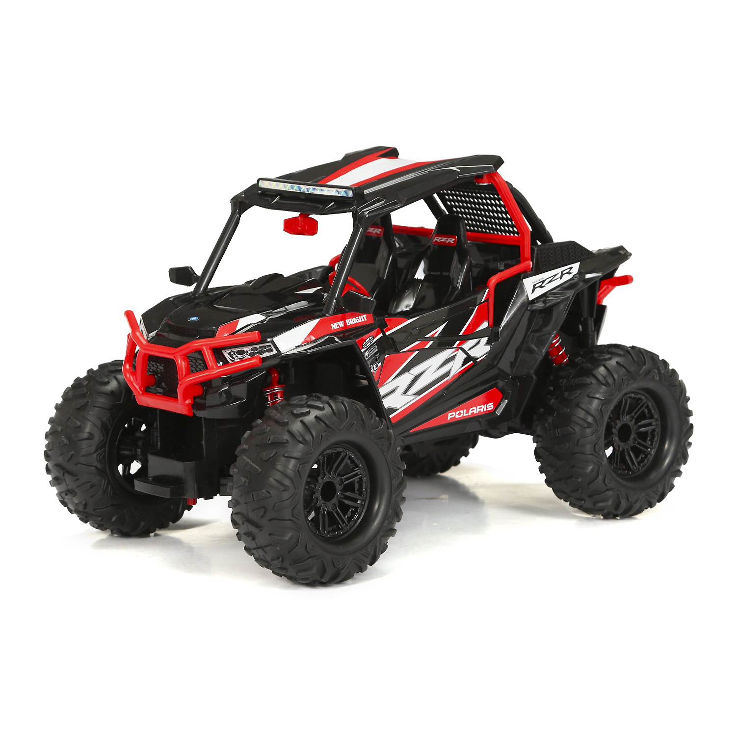 New Bright Rc Polaris Rzr Control Remoto Rojo