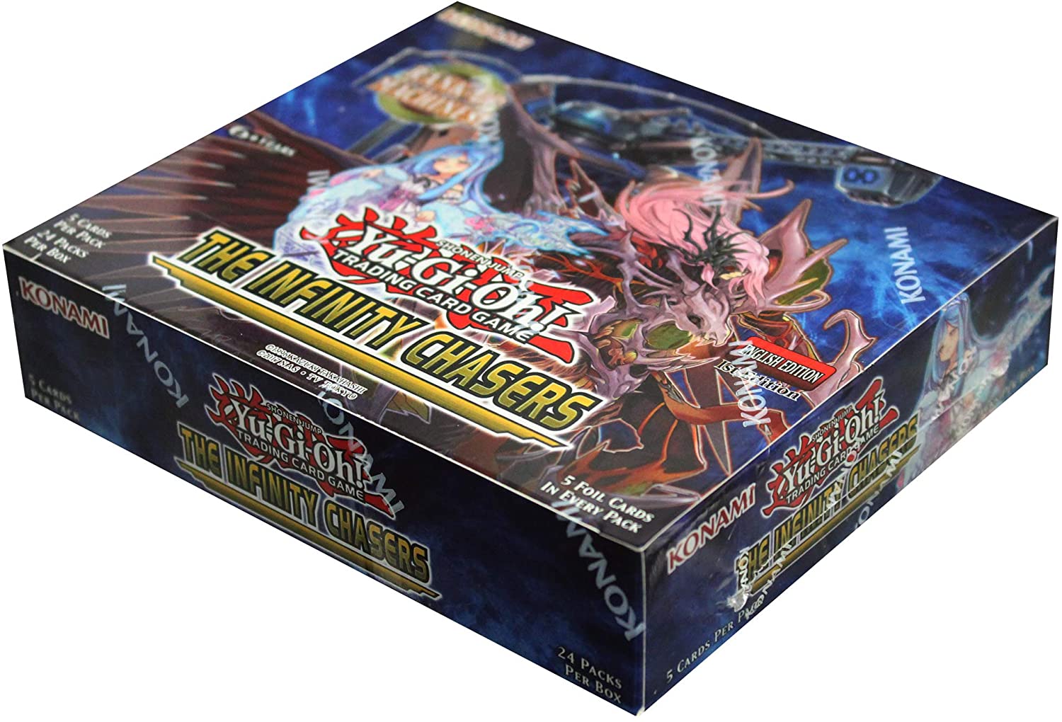 YuGiOh! Booster Box The infinity Chasers Inglés
