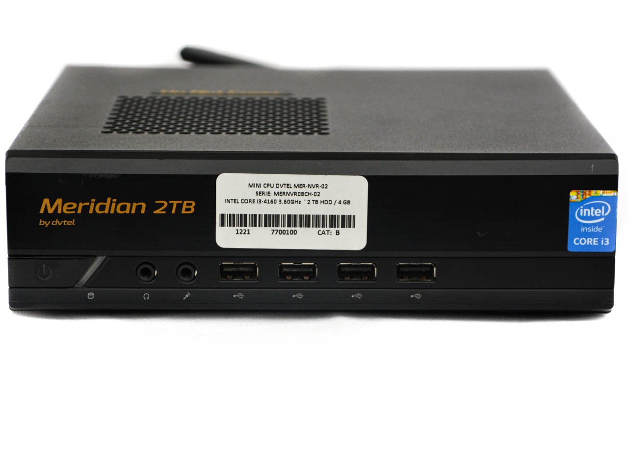 Mini Pc Meridian 2 TB / Intel Core i3-4160 3.60GHz / 2 TB HDD / 4 GB RAM / Sin Antena. REACONDICIONADA GRADO A