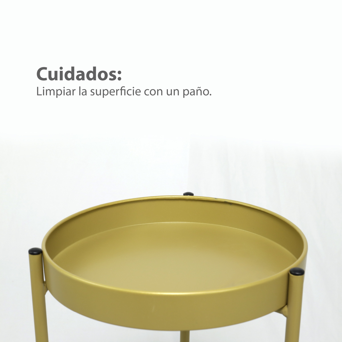 Mesa Auxiliar Moderna De 2 Niveles Soporte Para Macetas 60 cm