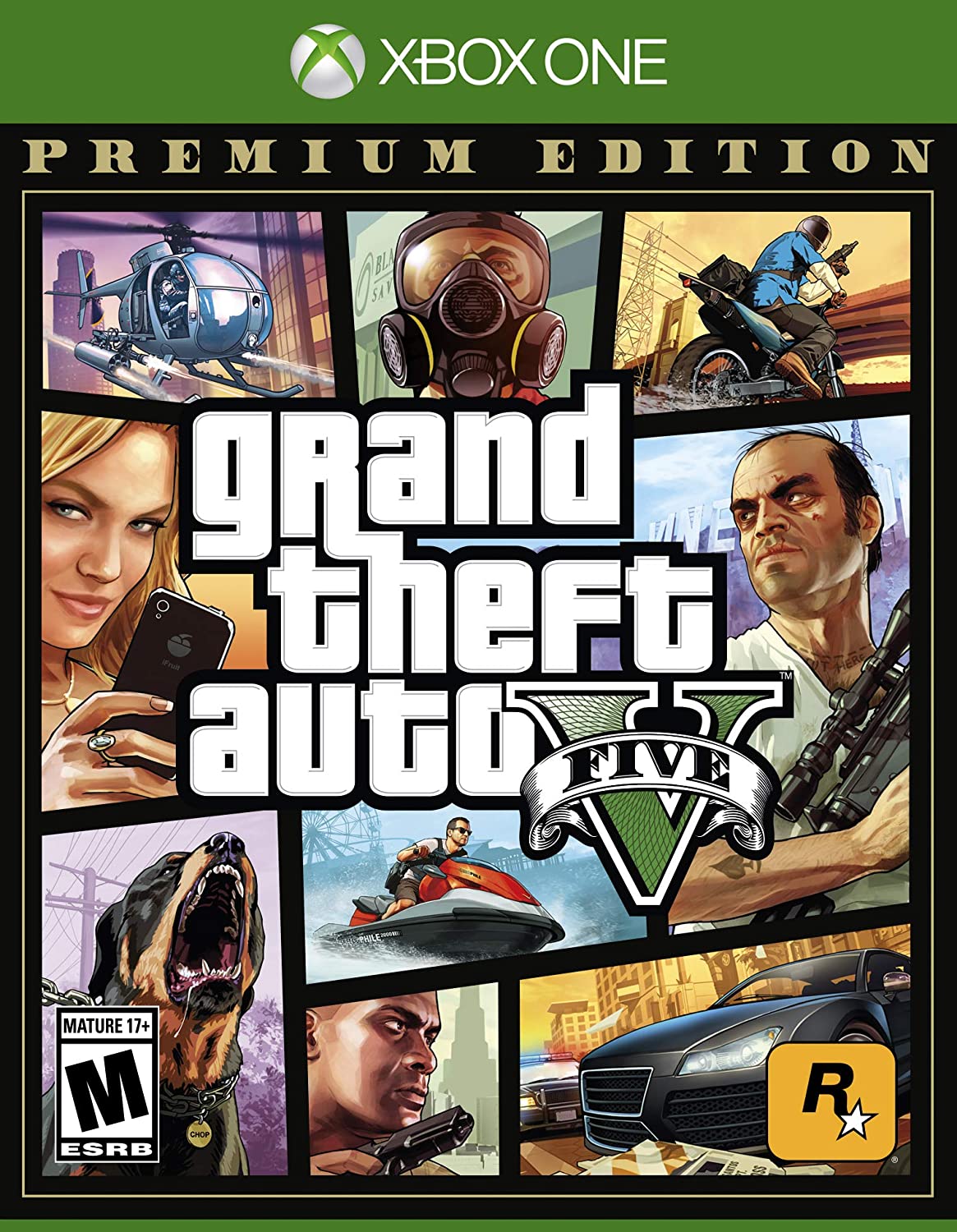 GRAND THEFT AUTO V PREMIUM EDITION.-ONE