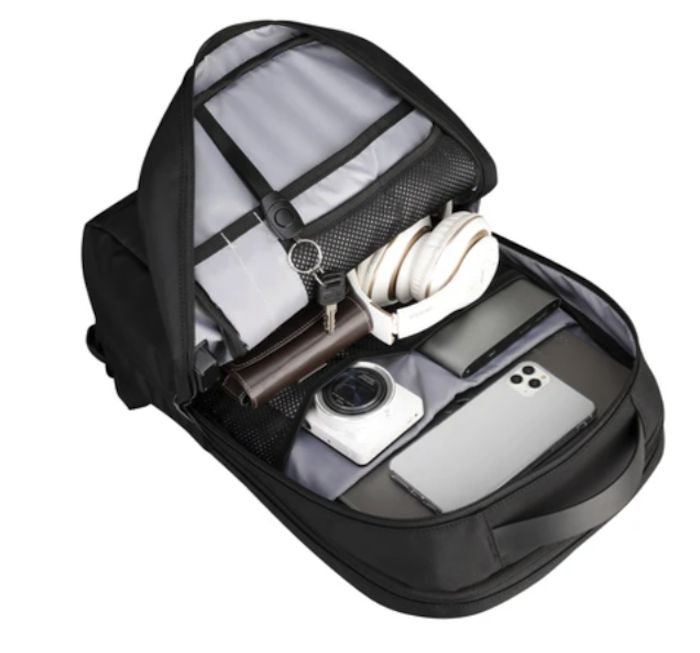 Mochila Mark Ryden. Para portátil, iPad, libros, billetera y artículos extra. Ideal para negocios Correas ergonómicas Repelente al agua. Modelo 9198