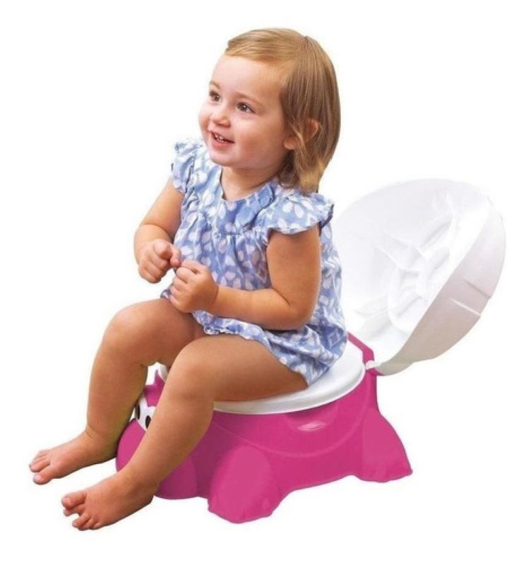 Bañito Entrenador Prinsel 7261 3 en 1 -Rosa