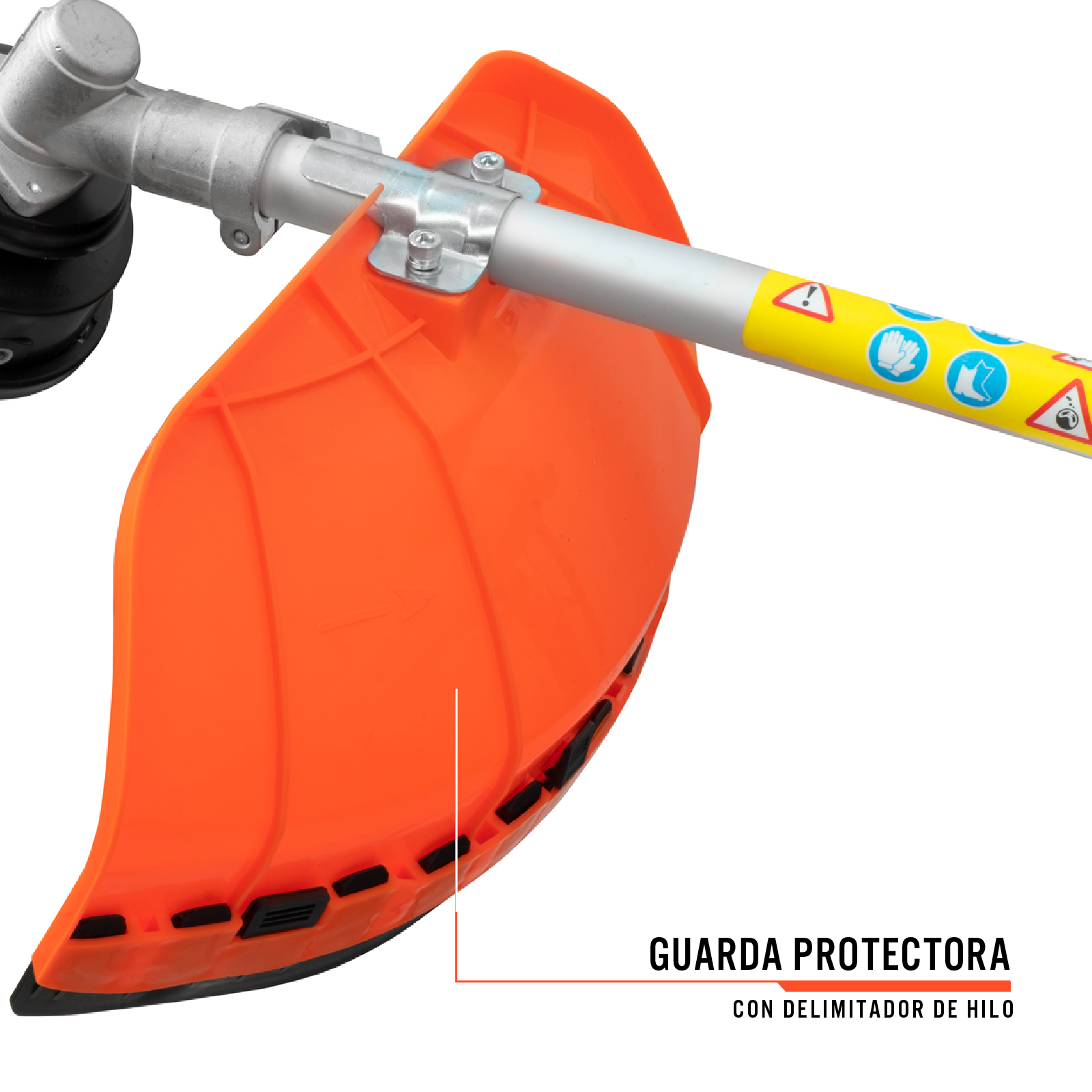 Podadora Desbrozadora a Gasolina 2 HP Desmalezadora Uso Rudo 52cc 8000 rpm