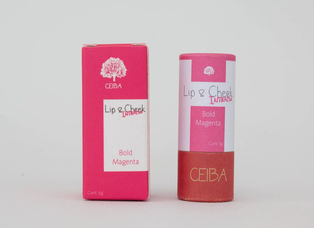 Bálsamo Lip & Cheek intense Bold Magenta Ceiba