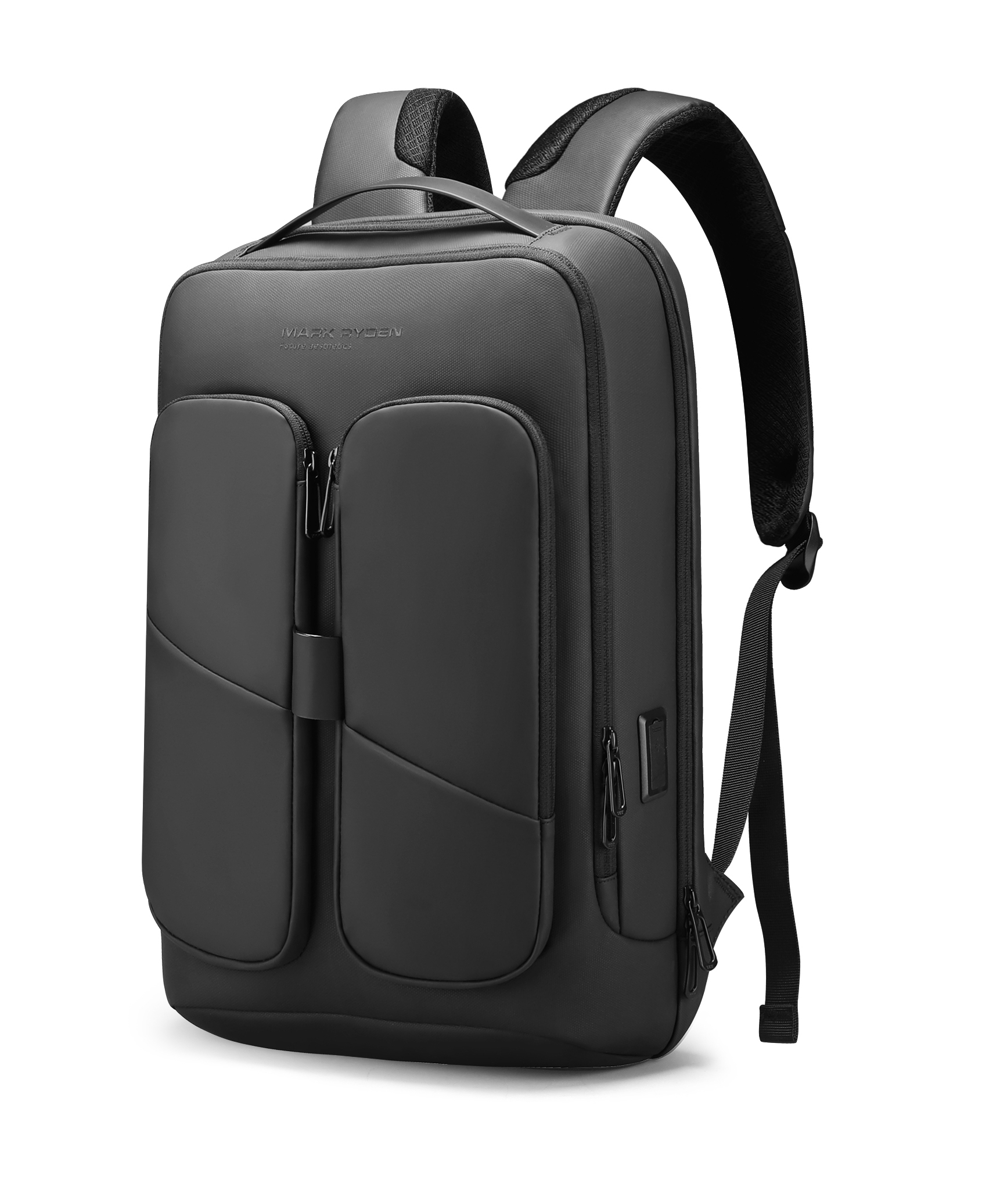 Mochila Mark Ryden Bolsillo Antirrobo Correas acolchadas Repelente al agua Oxford Para laptop de 15.6 y tablet 11 Con puerto USB Modelo 9222