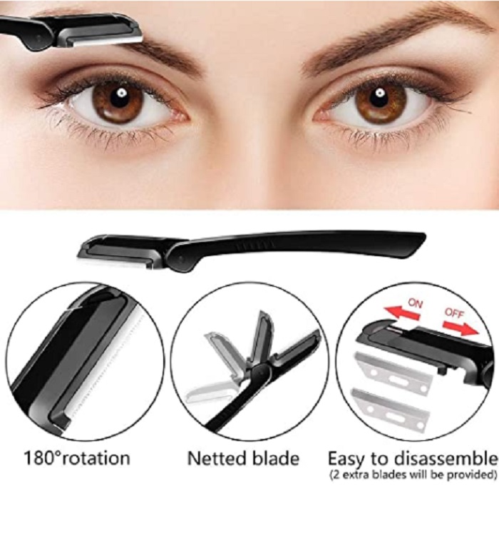 Kit de Tijeras para el Cuidado de las Cejas 11 Piezas