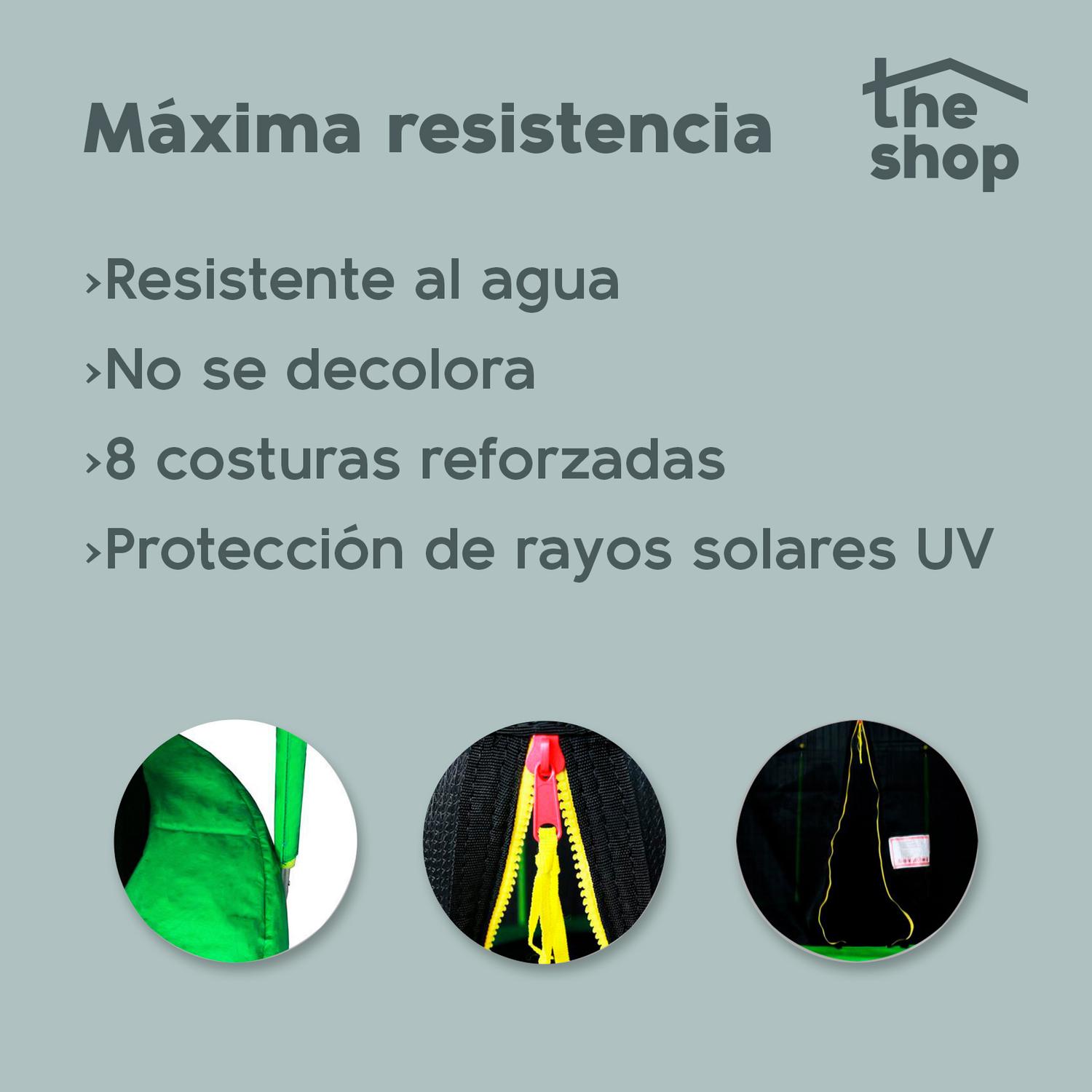 Trampolín Brincolín The Shop, 3.05m 10 Pies, Tombling Seguro 