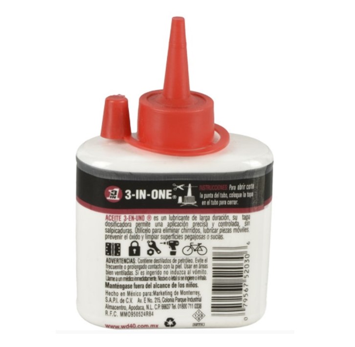 ACEITE 3 EN 1 30 ML USOS MÚLTIPLES
