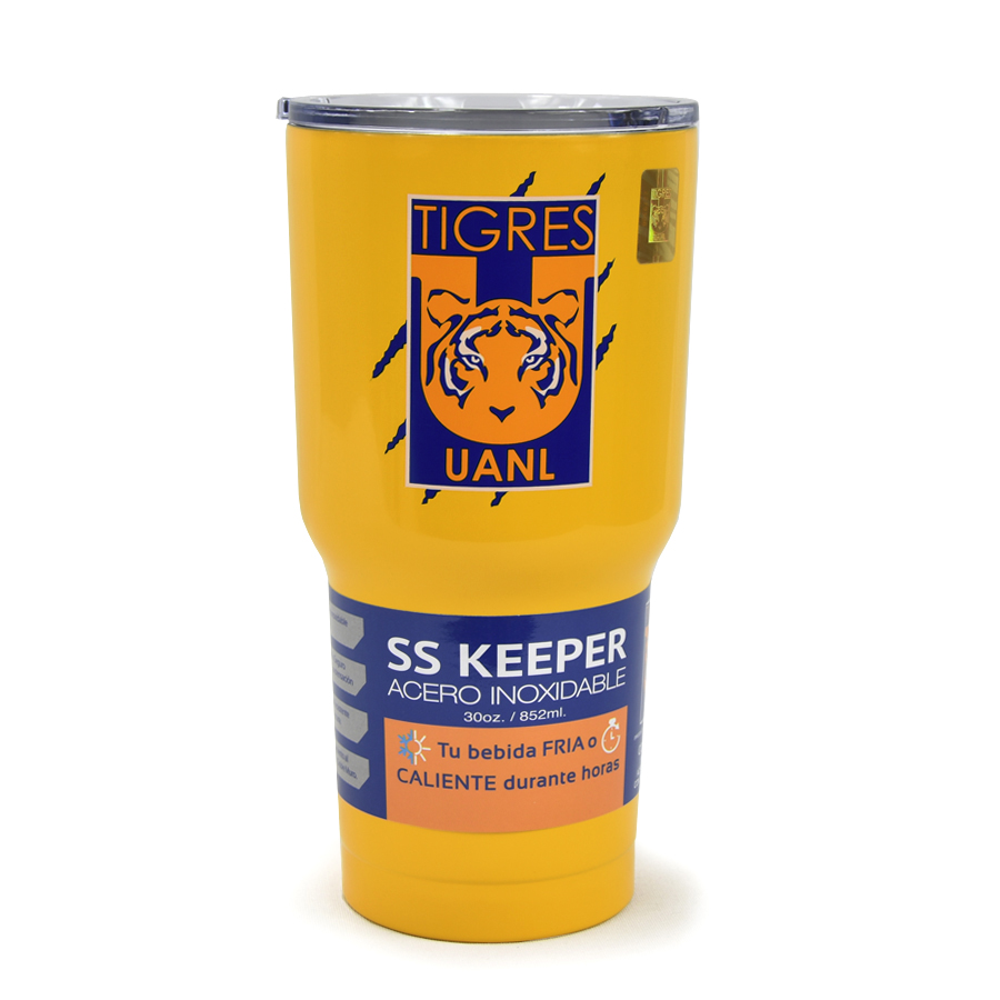 Tigres Uanl Vaso Termico 30 Oz (852 ml)