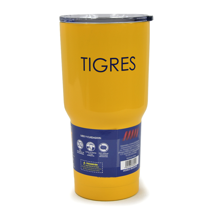 Tigres Uanl Vaso Termico 30 Oz (852 ml)