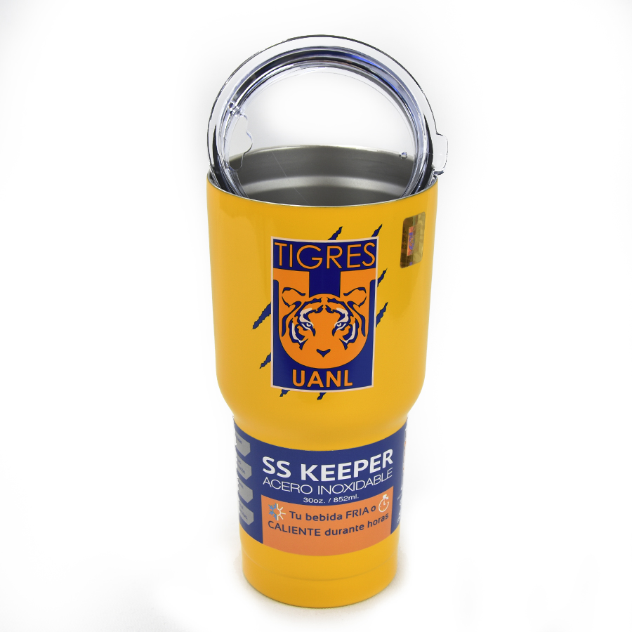 Tigres Uanl Vaso Termico 30 Oz (852 ml)