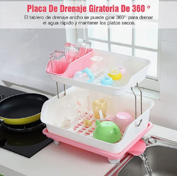 Escurridor De Trastes 2 Niveles