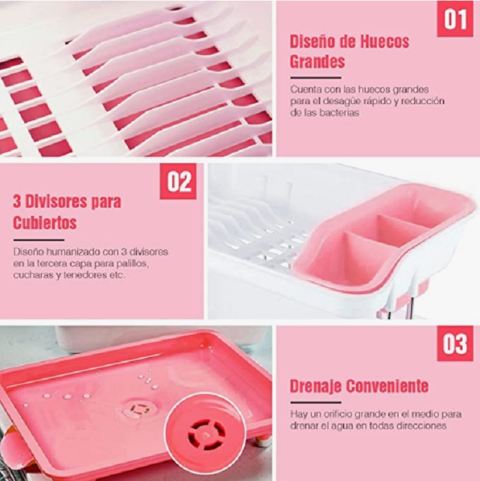 Escurridor De Trastes 2 Niveles