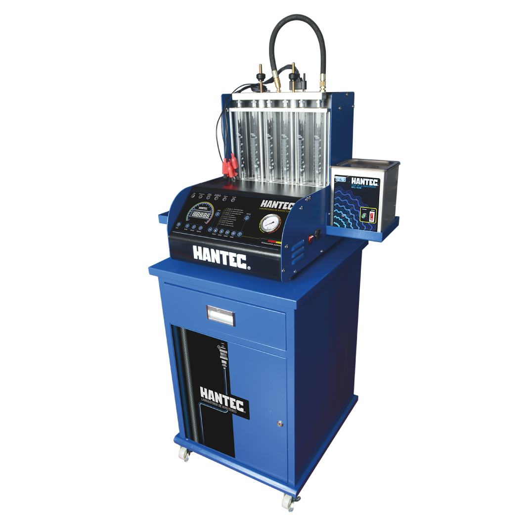 Laboratorio Inyectores 6 Incluye Adaptadores Y Mesa incluida Hantec Herramienta Automotriz