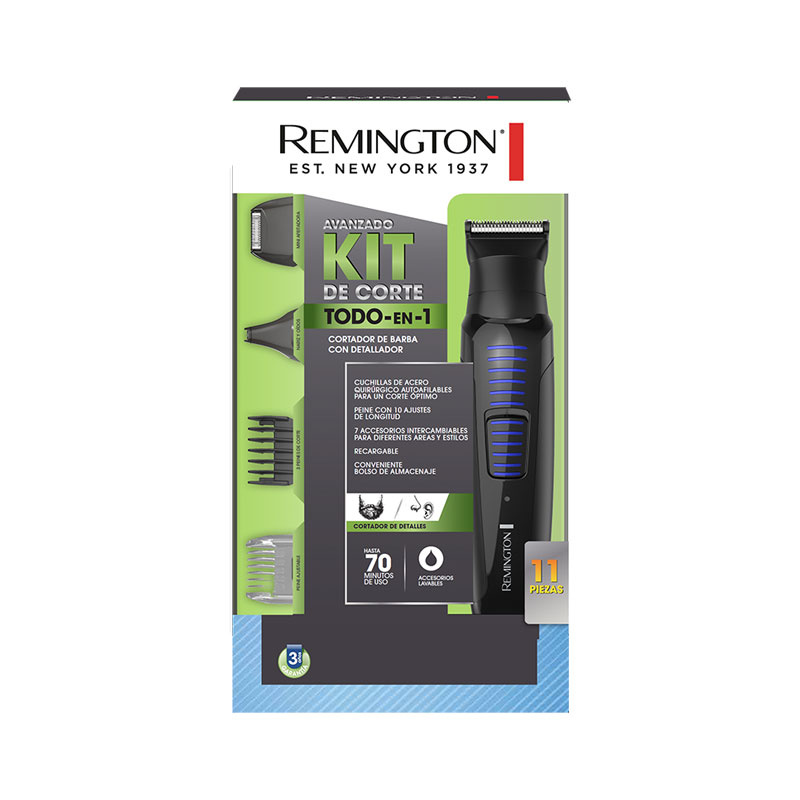 Cortadora Afeitadora Detalladora Barba Recargable Remington Pg6125