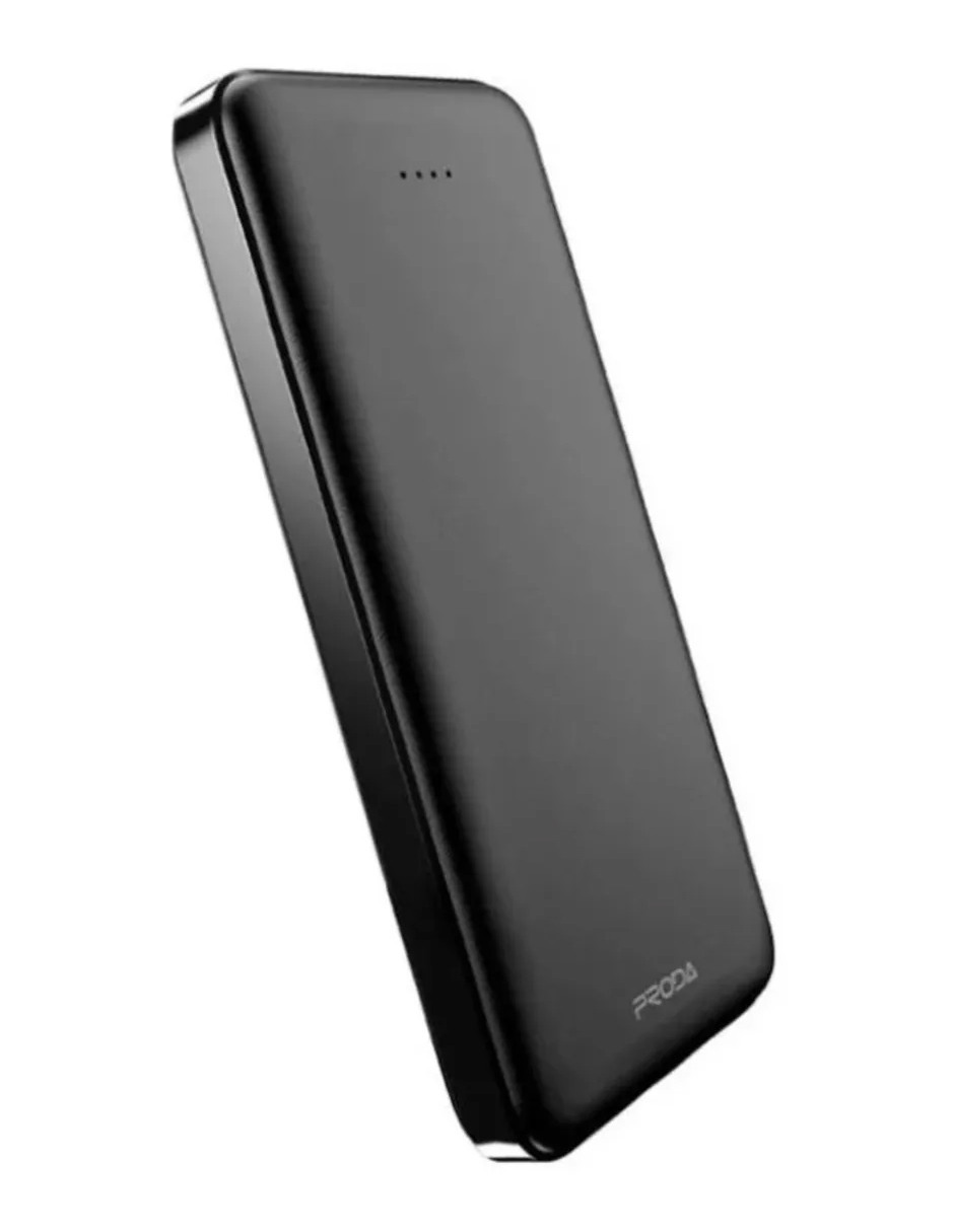 Batería Portátil Proda Powerbank 10000mah Cargador Negro