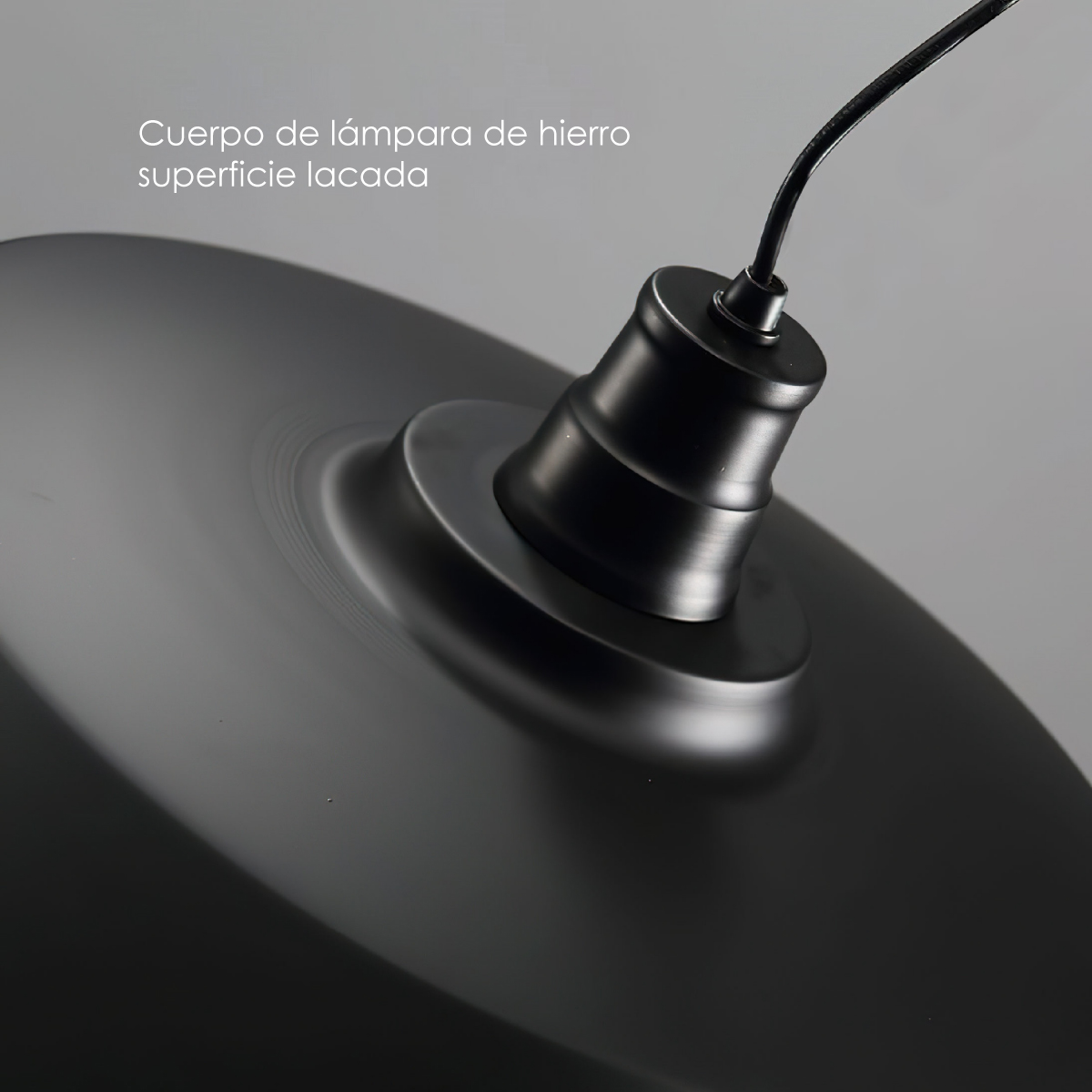 Lampara De Techo Colgante Tipo Jaula Industrial de metal