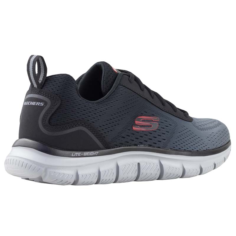 TENIS SKECHERS DEPORTIVO HOMBRE SPORTTRACK 232399 NEGRO GRIS 100% ORIGINAL