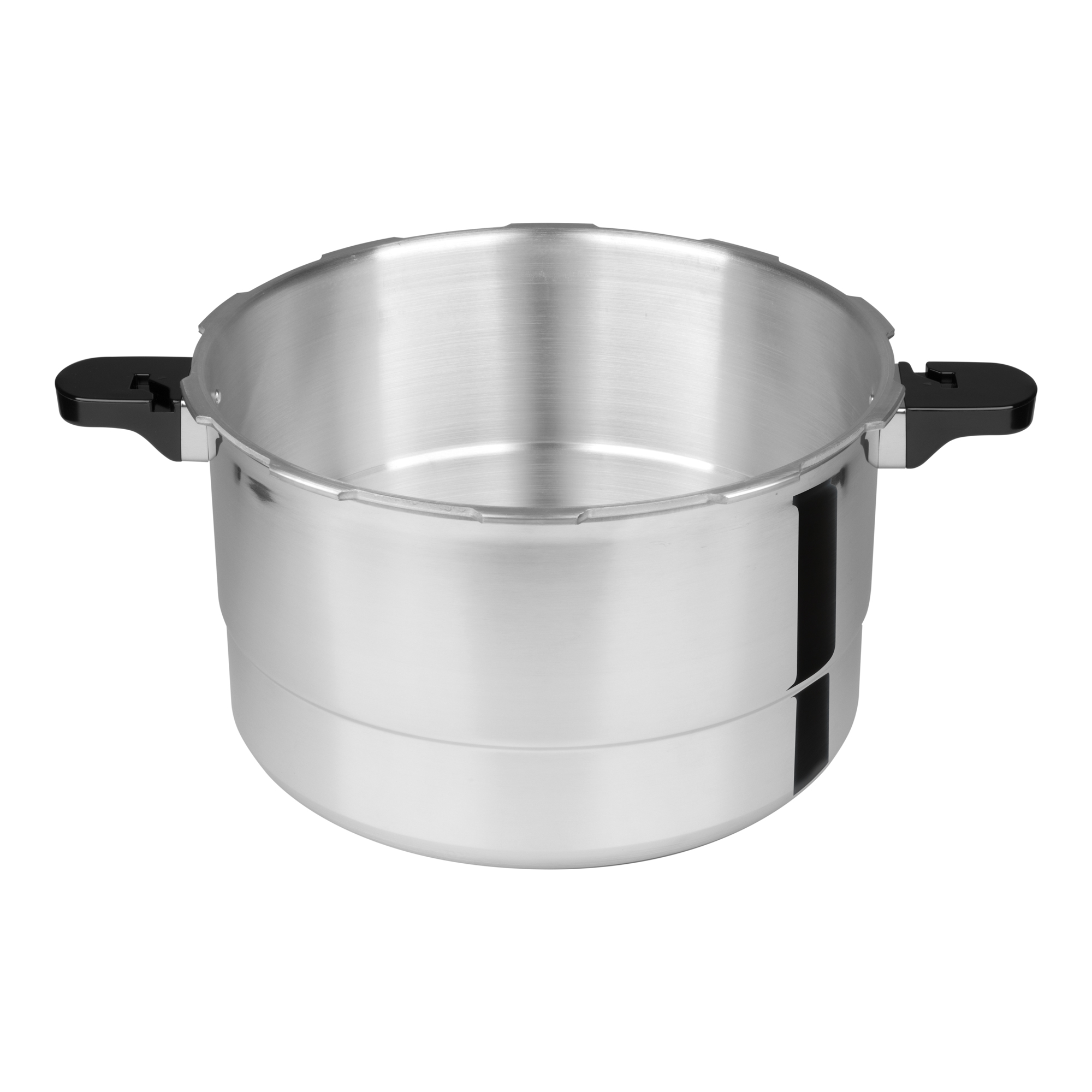 Olla de Presión Express Ekco de 23 litros Color Plata, Hecha 100% de Aluminio Con 6 Sistemas de Seguridad