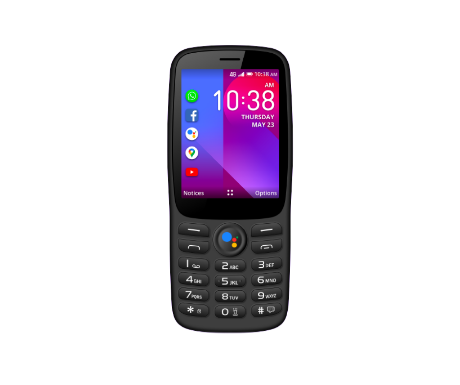 Kaios K-26 Dual Sim 4 Gb Negro 512 Mb Ram