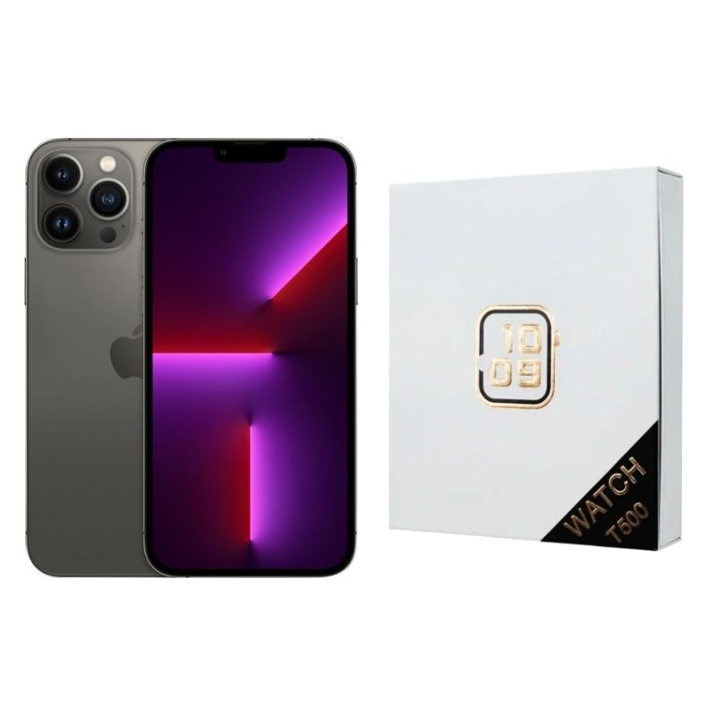 iPhone 13 Pro Max Negro Nuevo Desbloqueado 128gb + Reloj Inteligente Genérico