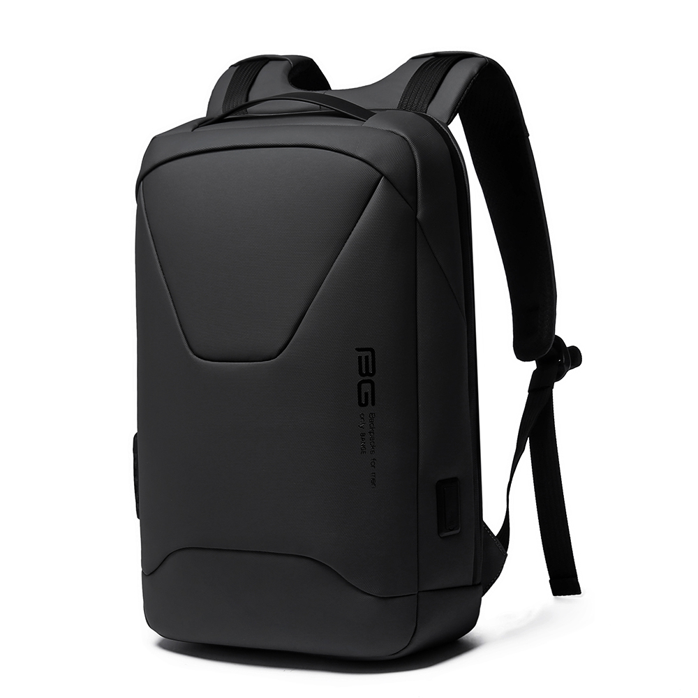 Mochila de Negocios BANGE. Puerto Micro USB, sistema antirrobo programable, bloque TSA. Para portátil de 16 y accesorios. Modelo BG-22188