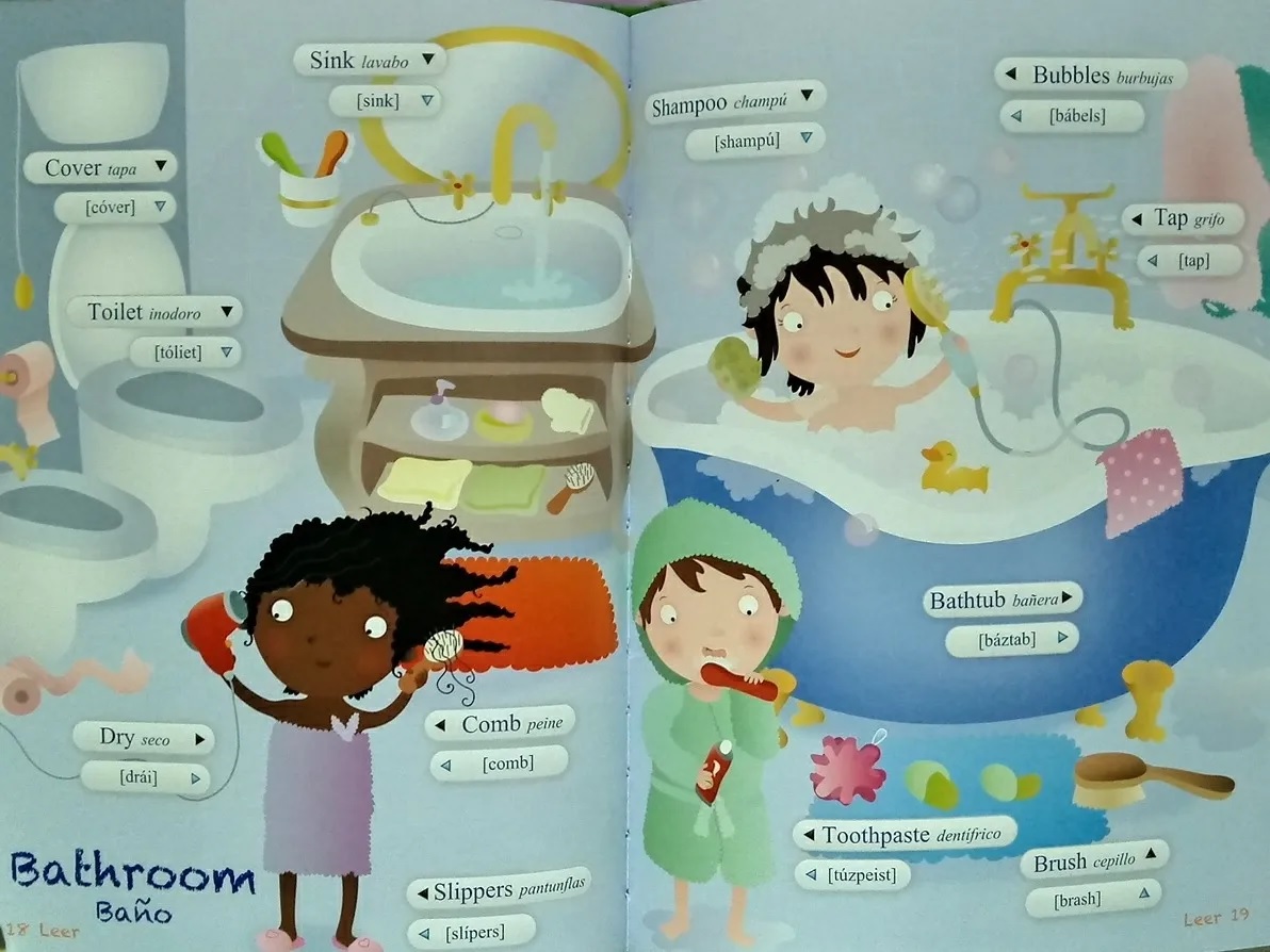 Libro Aprende a Leer en Ingles Libro Didáctico Español-Ingles /Estudio Didactico