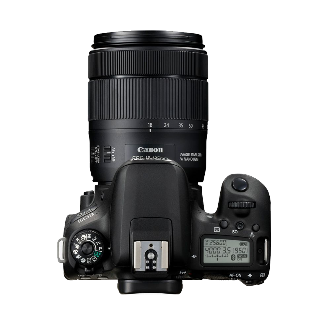 Cámara Canon EOS 77D + EF-S 18-135 mm f/3,5-5,6 IS USM (Reacondicionado grado A)