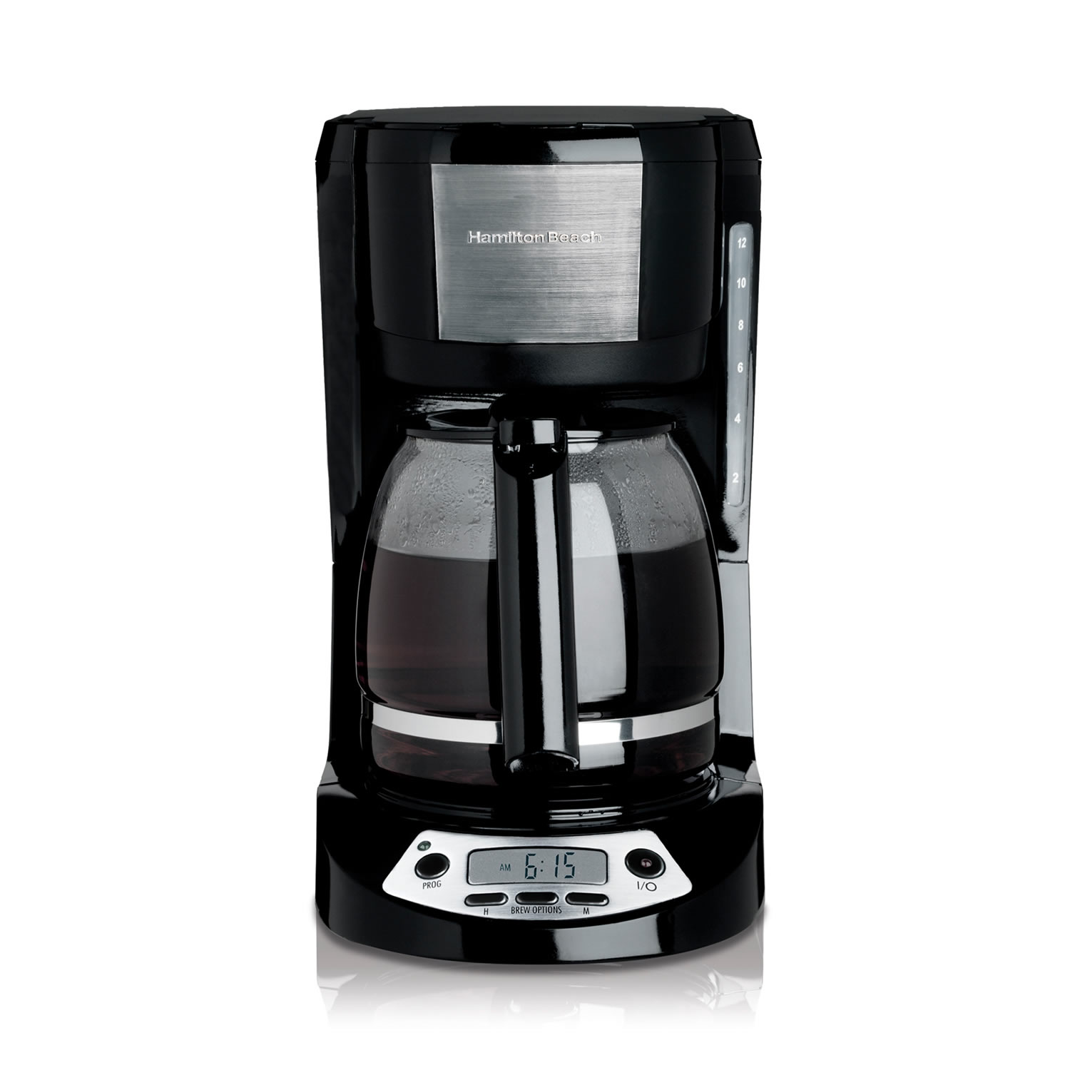 Cafetera Programable Hamilton Beach 49615 Capacidad 12 Tazas CI
