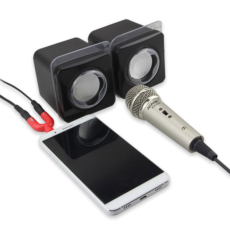 Adaptador Divisor Auxiliar 3.5mm para audífonos y micrófono Adaptador splitter