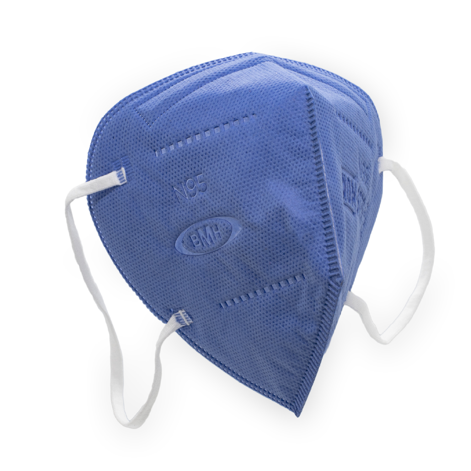 Cubrebocas N95 Grado Médico Certificado 5 Capas De Protección Color Azul 100Pz