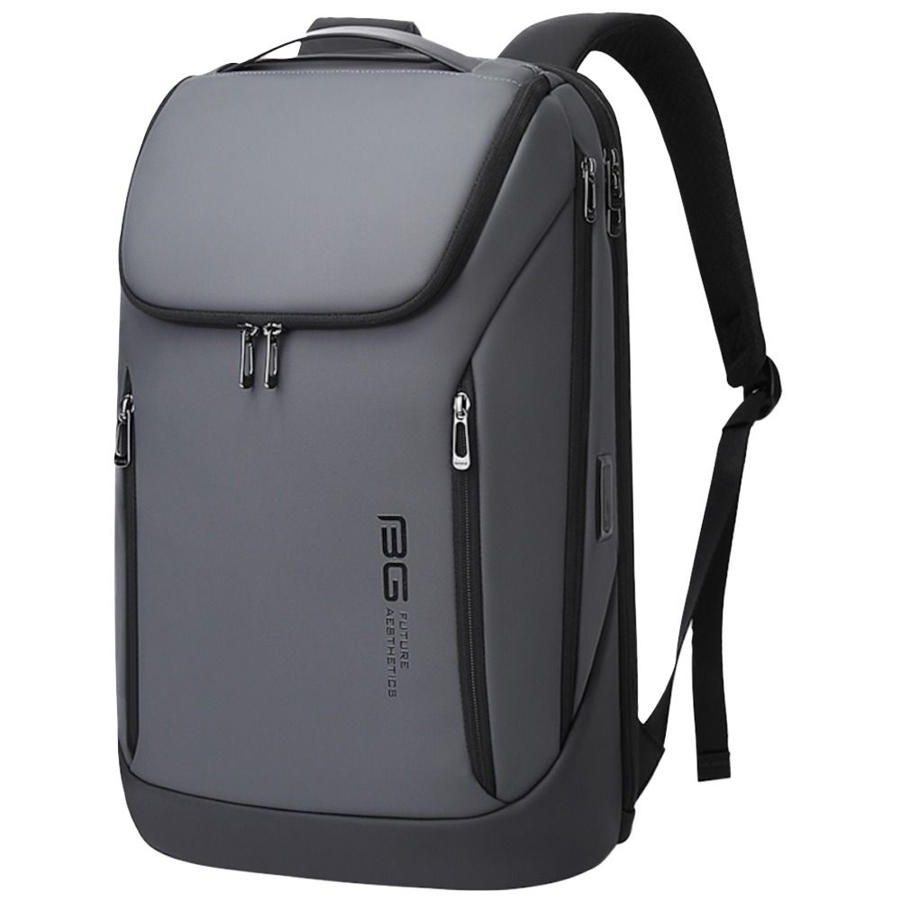 Mochila Hombre con Compartimento para Portátil, Mochilas Escolares  Juveniles con Puerto USB, Resistente al Agua de Oxford - 35L - Negro