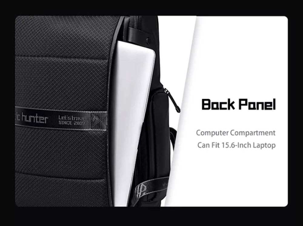 Mochila Artic Hunter. Gran espacio laptop y accesorios. Modelo AH-B00465