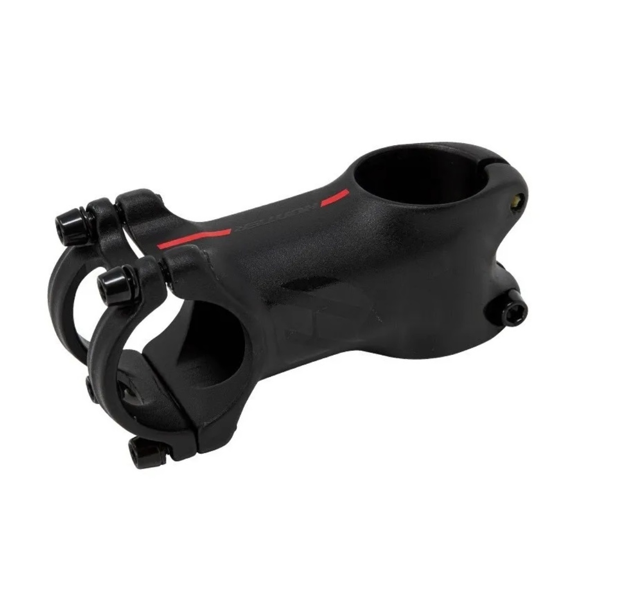 POSTE DE MANUBRIO HUNTER MTB/RUTA 31.6MM EXTENSIÓN 60MM ROJO ENDY1