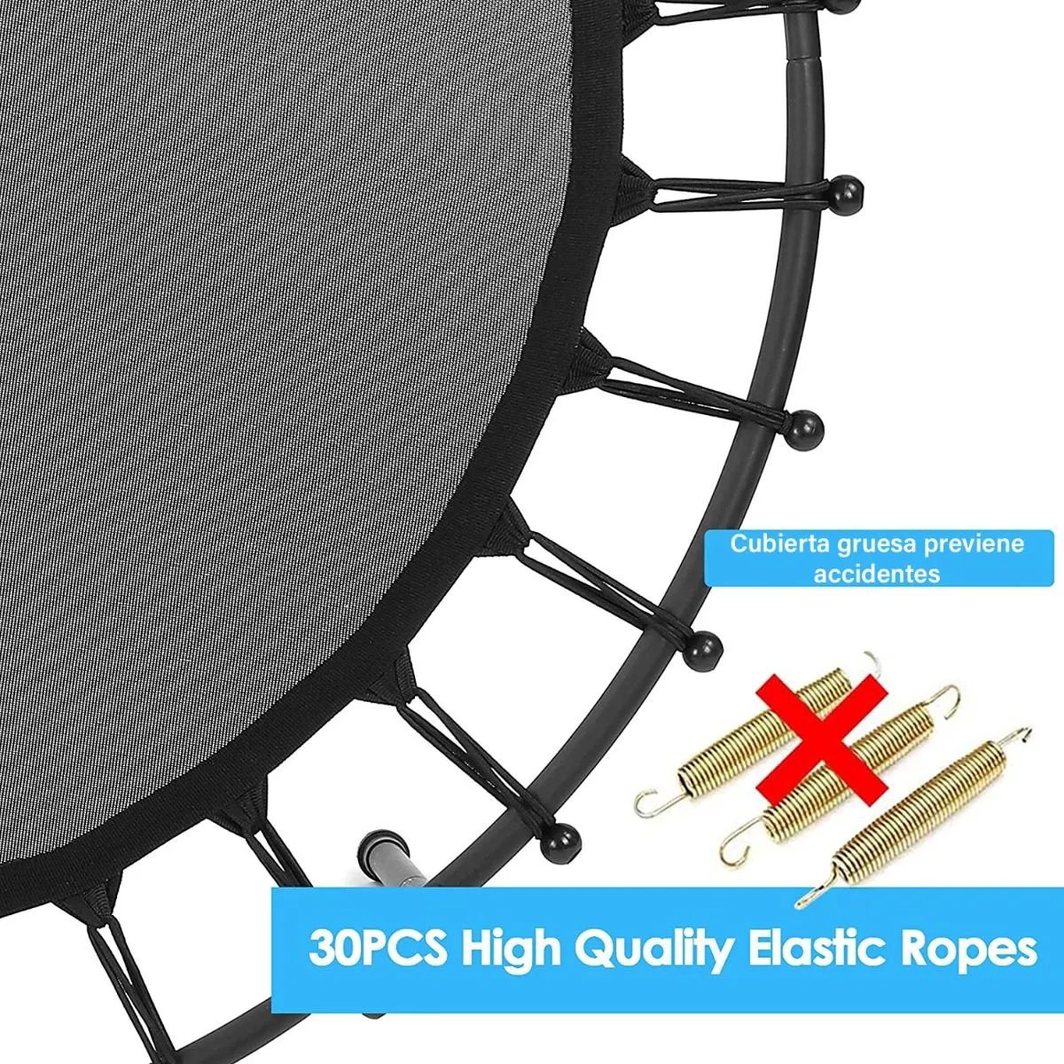 Trampolin 55 Pulgadas Infantil Azul