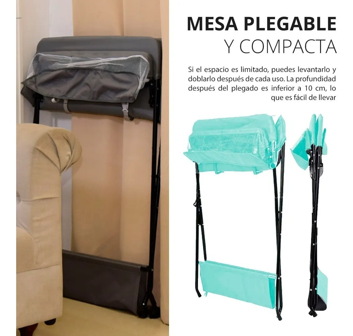 Cambiador De Pañales Para Bebe Plegable Portatil Ligero
